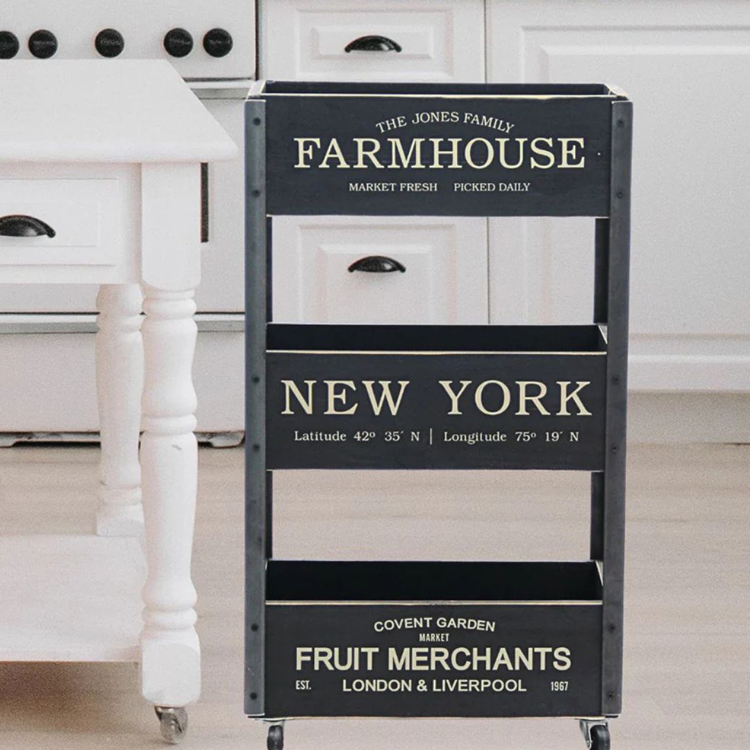 Cajonera 3 Cajones Negro