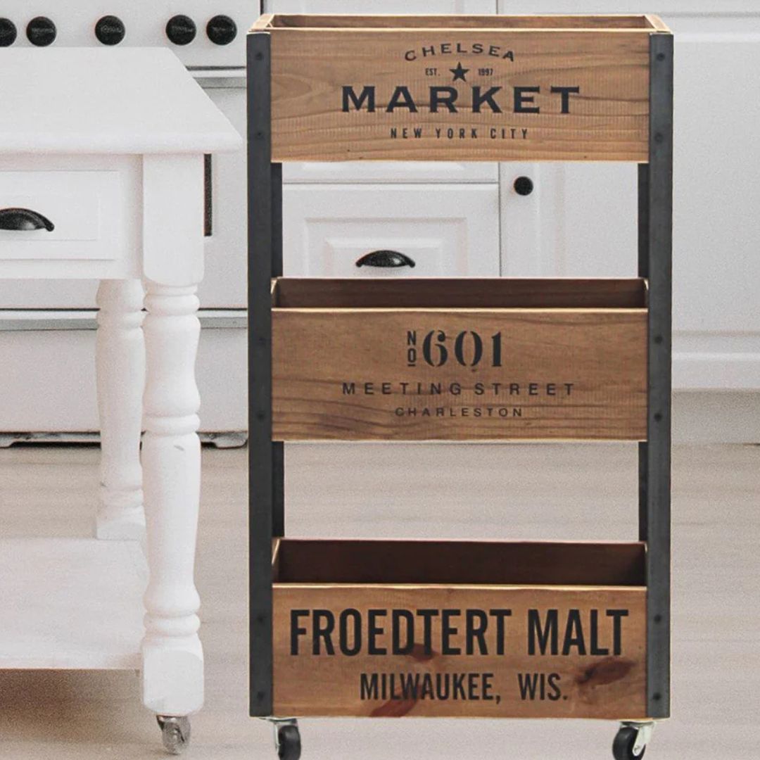 Cajonera 3 Cajones Marrón