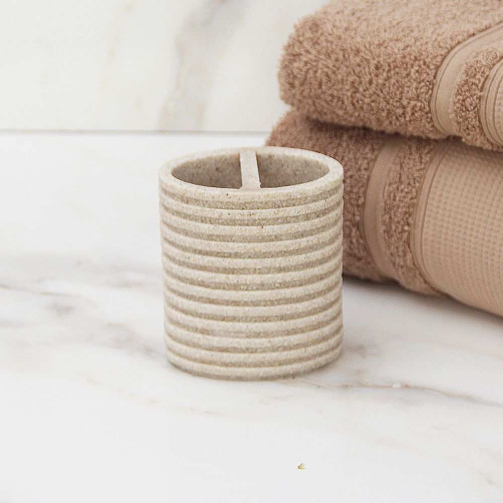 Portapasta Piedra Rayas Beige