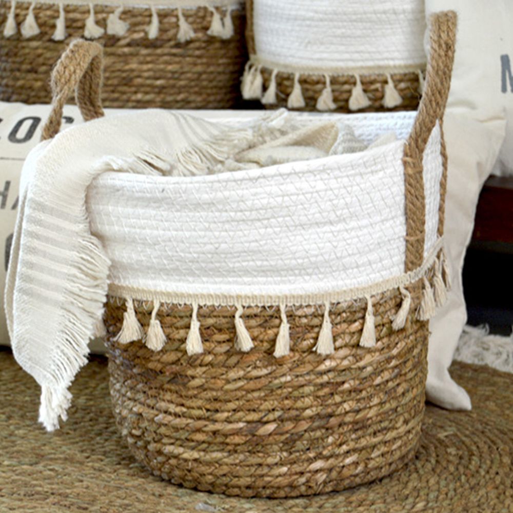 Canasto Uma Mediano Blanco