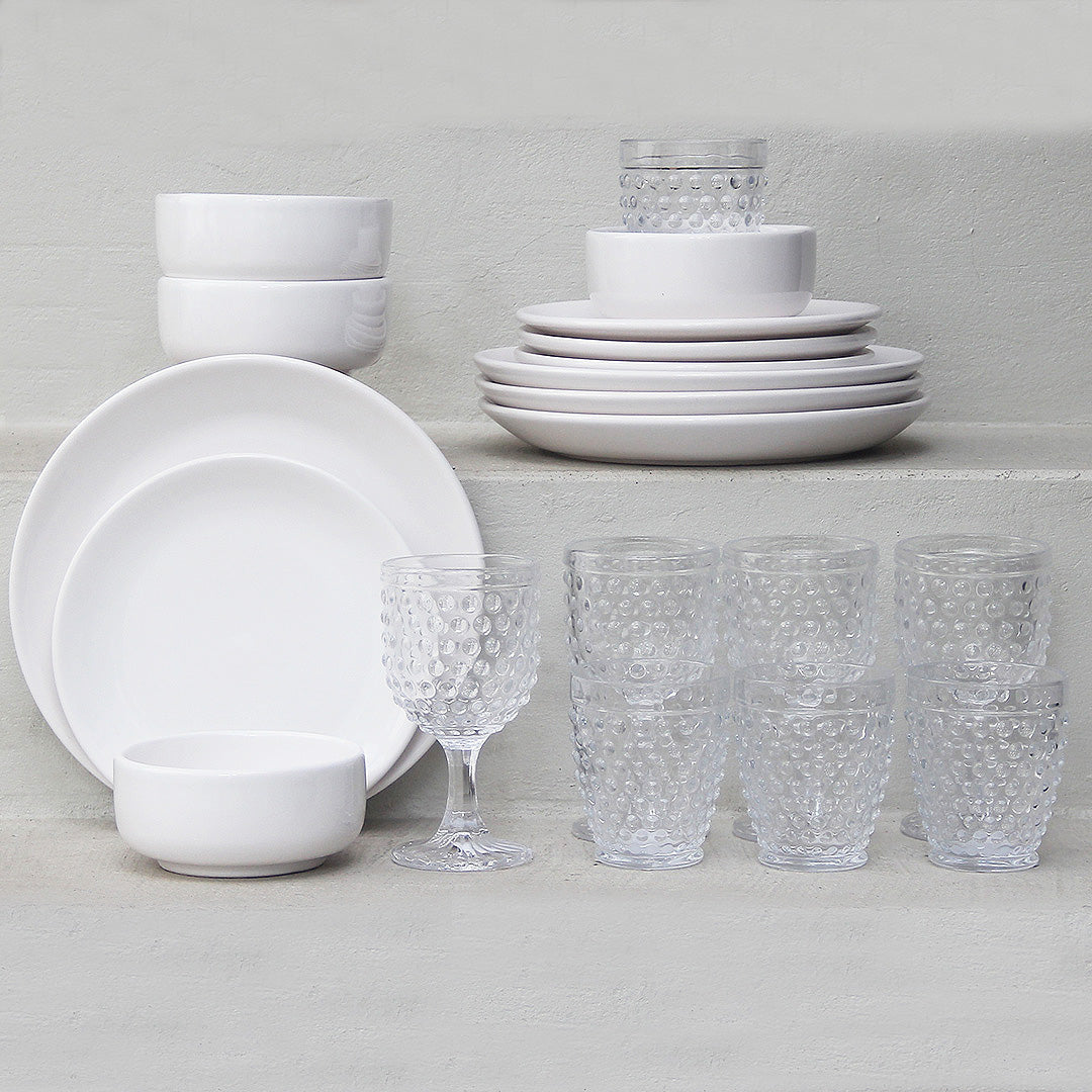 Juego 20 Piezas Daily/Vasos y Copas Pelotones