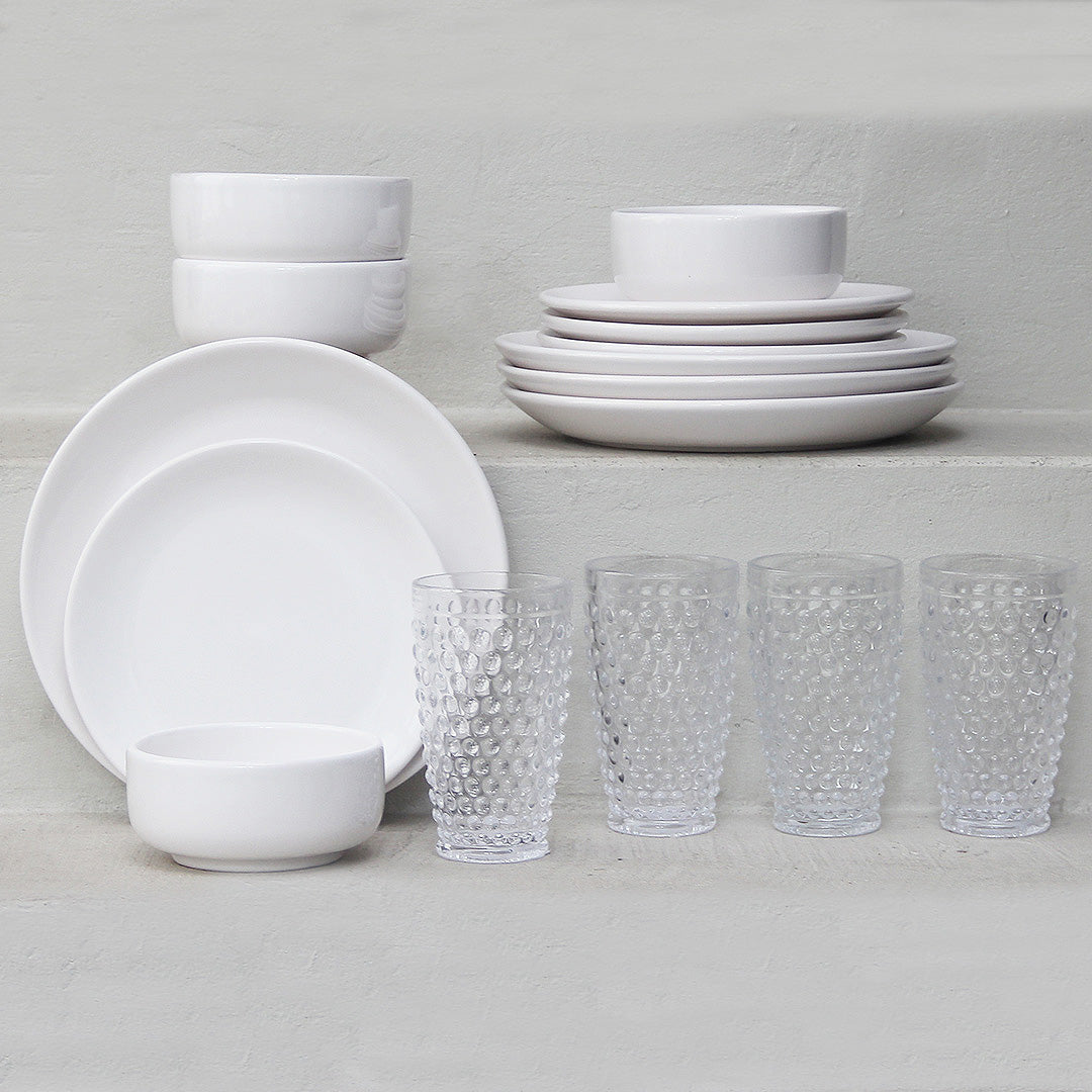 Juego 16 Piezas Daily/Vaso Alto Pelotones