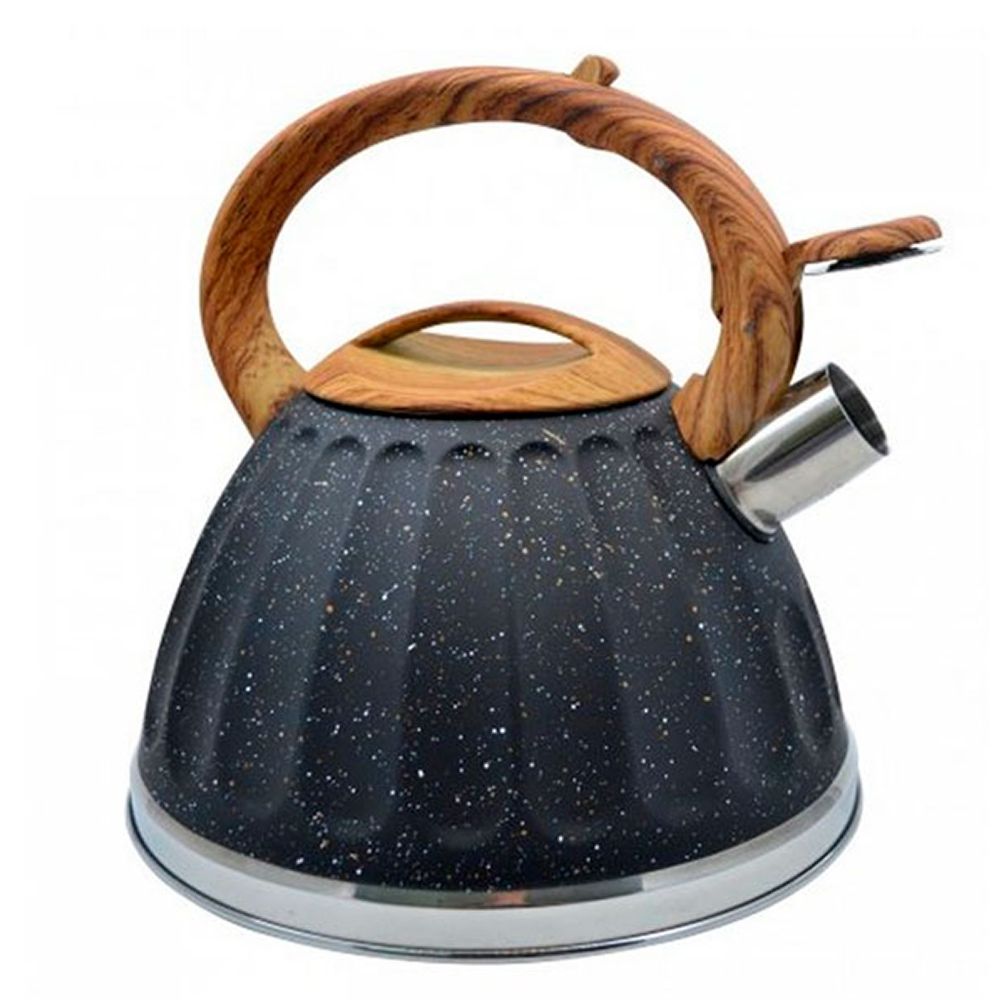 Pava Silbadora Acero Inox 3.2 L Black