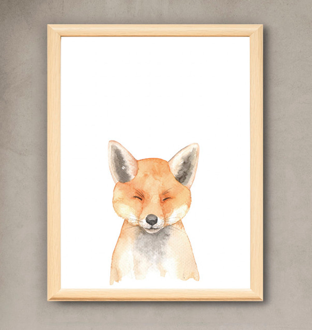 Cuadro Zorro 28 x 35 cm