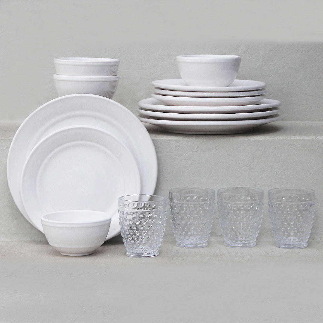 Juego 16 Piezas Lisboa/Vasos Pelotones