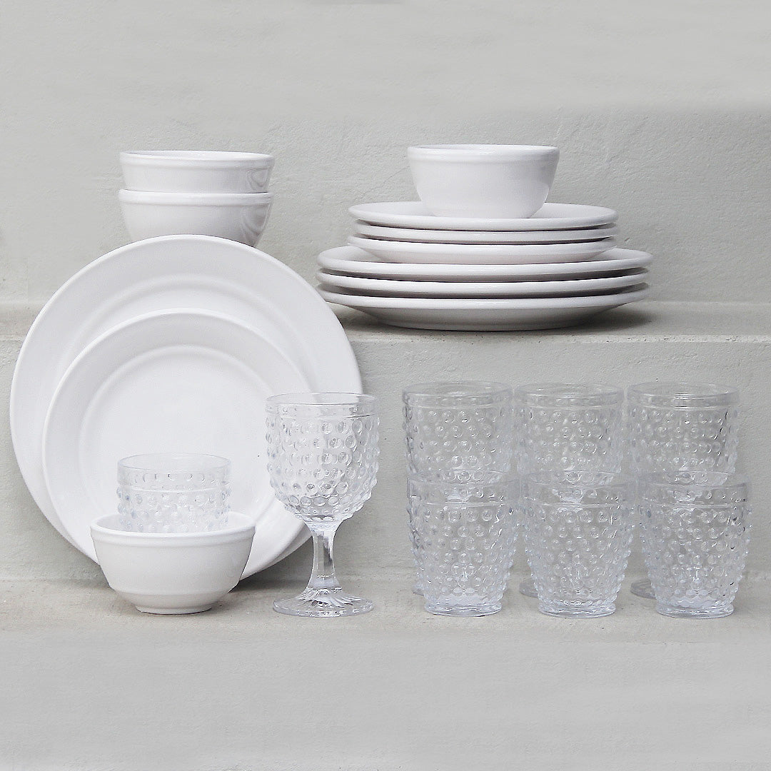 Juego 20 Piezas Lisboa/Vasos y Copas Pelotones