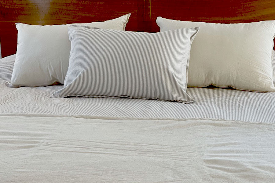 Almohadon Full Stripes Beige 50 x 70 cm