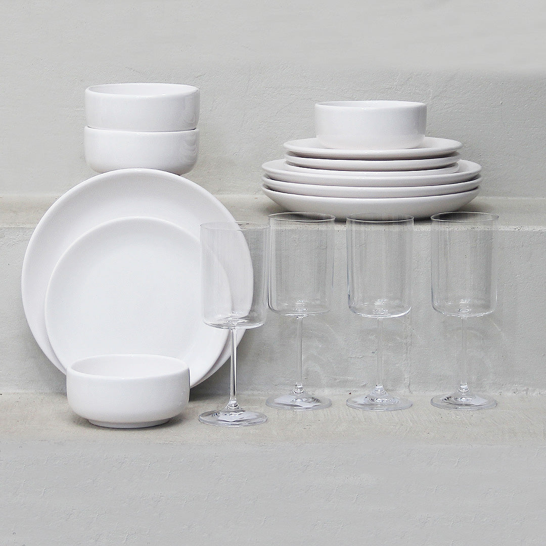 Juego 16 Piezas Daily/Copas Arth Agua