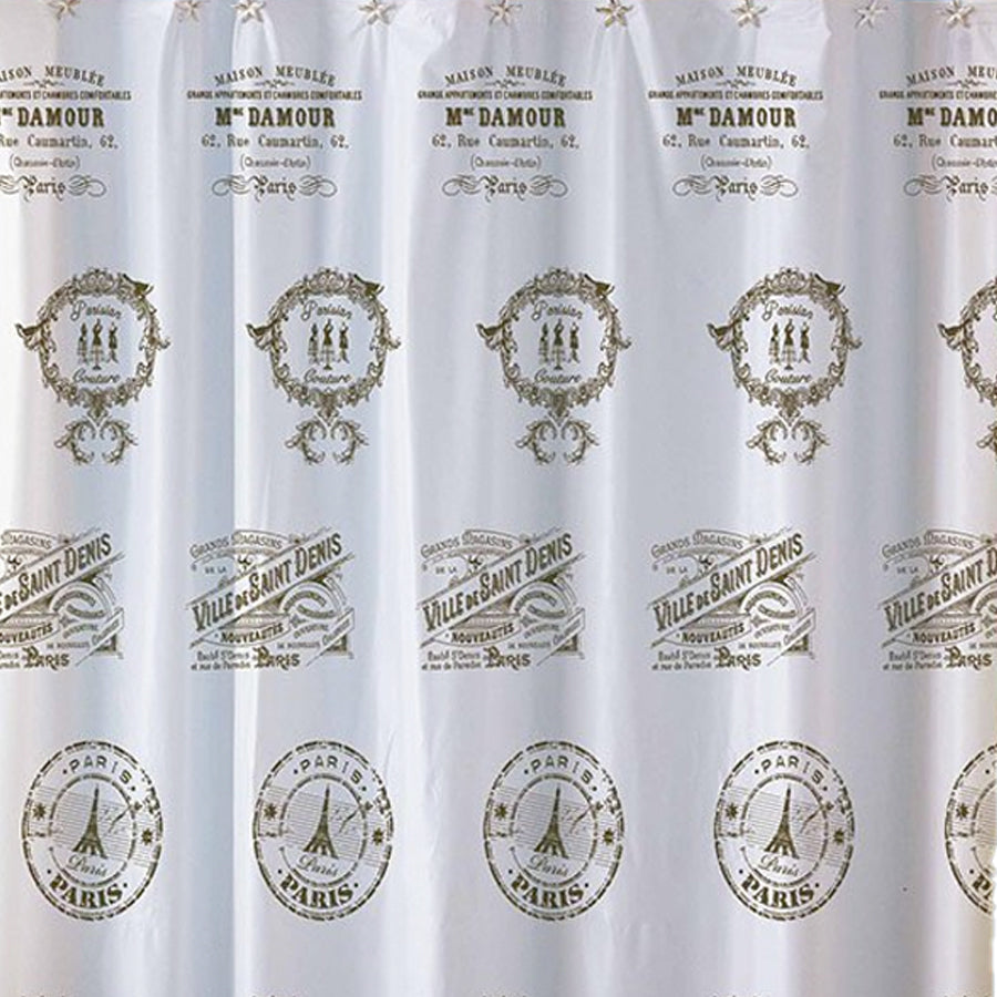 Cortina de Baño Paris Beige