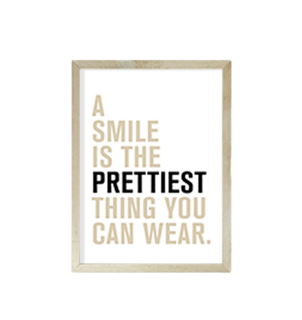 Cuadro Smile 60x45 cm