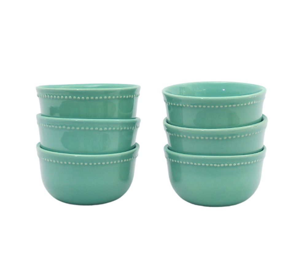Pack 6 Bowls Queen Menta