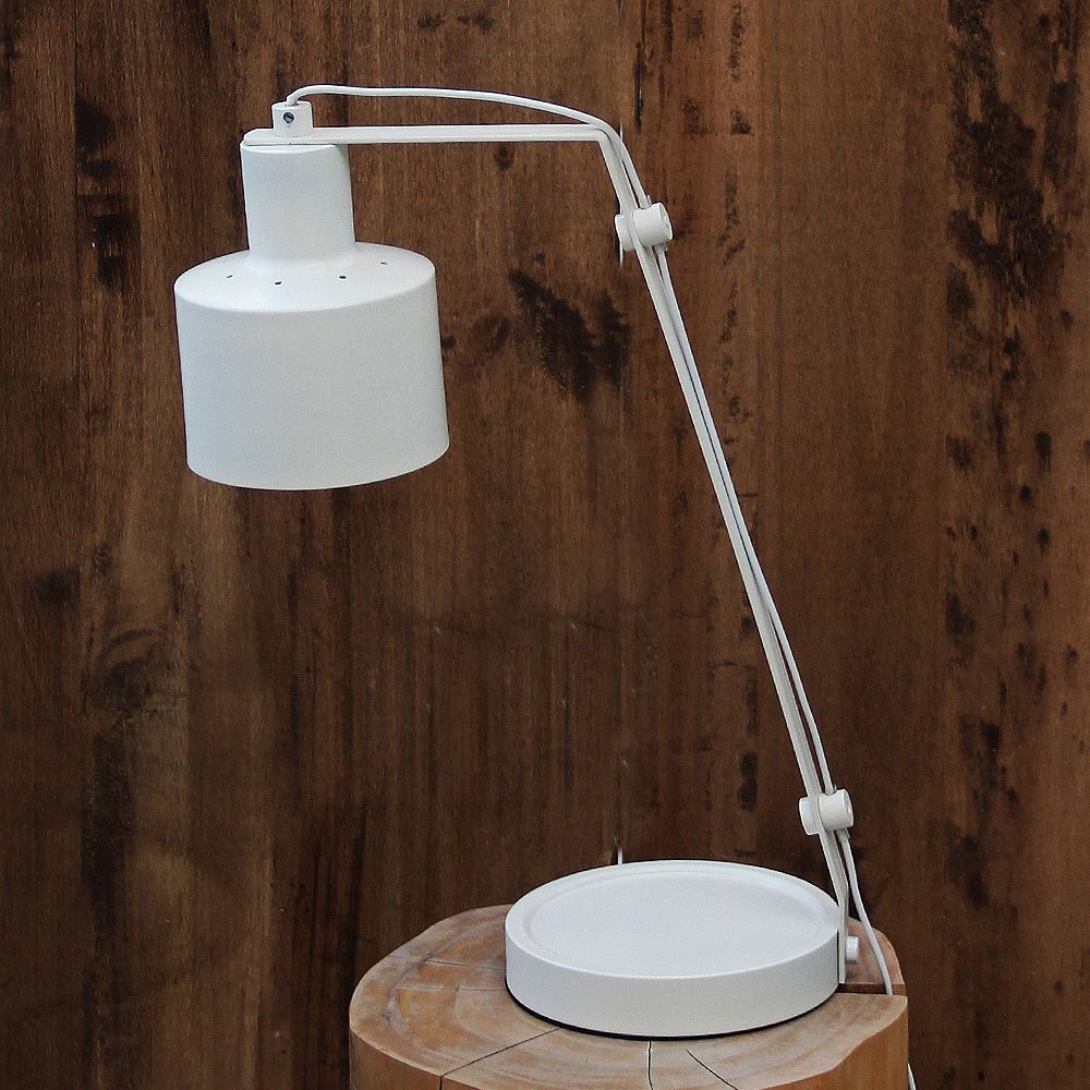 Lámpara de Mesa Hierro Blanco