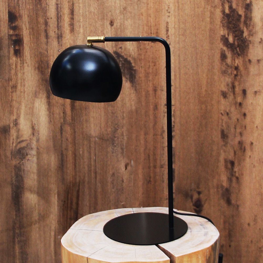 Lámpara de Mesa Lagos Negra