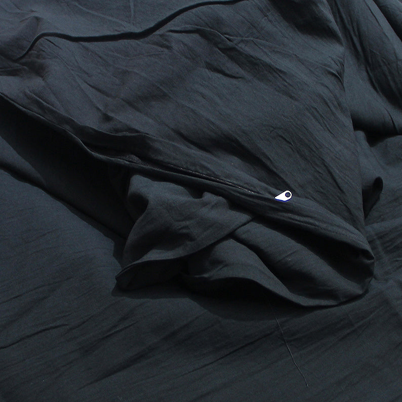 Funda de Edredón Super King Tusor Gris Grafito