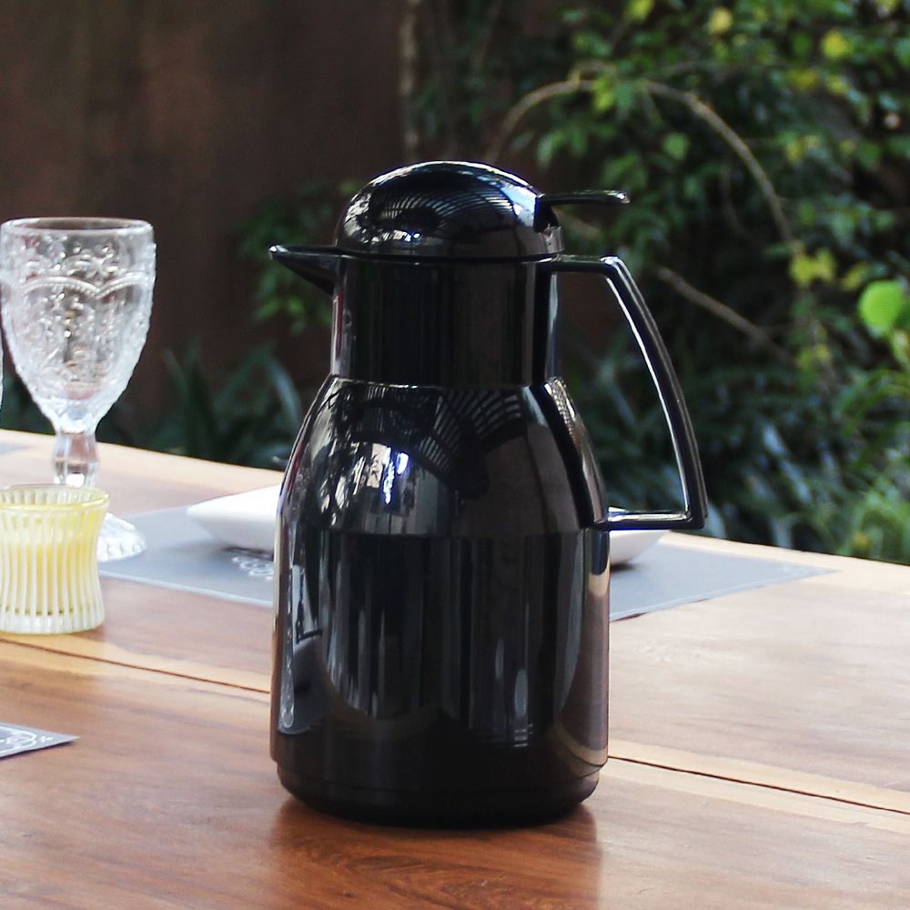 Jarra Térmica Helios Krec Negra 1000 ml