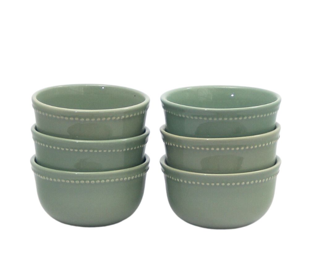 Pack 6 Bowls Queen Verde