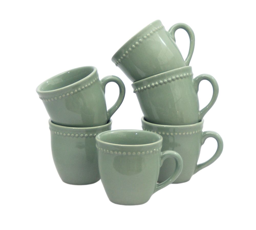 Pack 6 Jarros Queen Verde