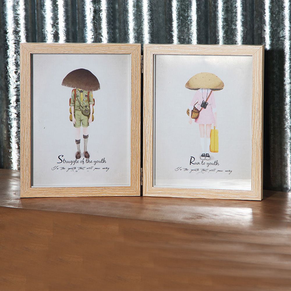 Portaretratos Doble 10x13 Tawny