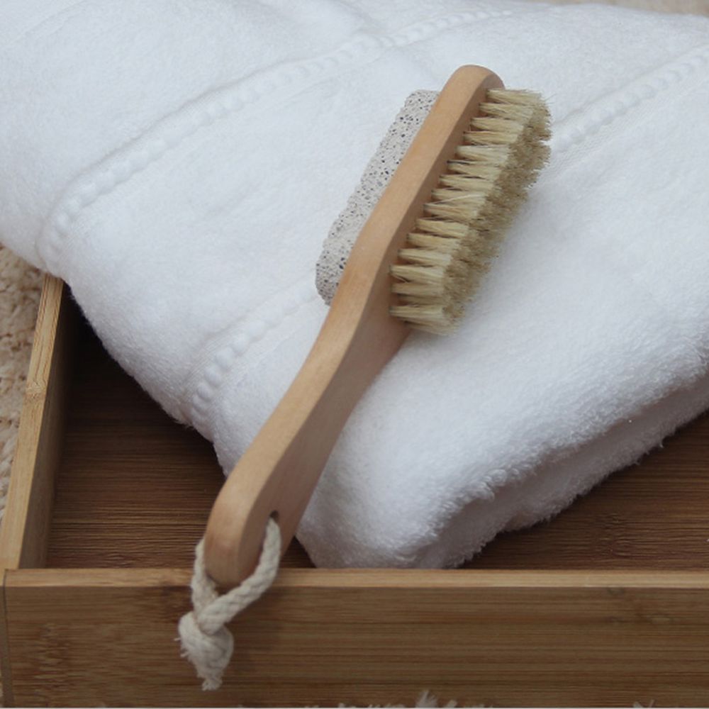 Cepillo Bambu con Piedra Pomez