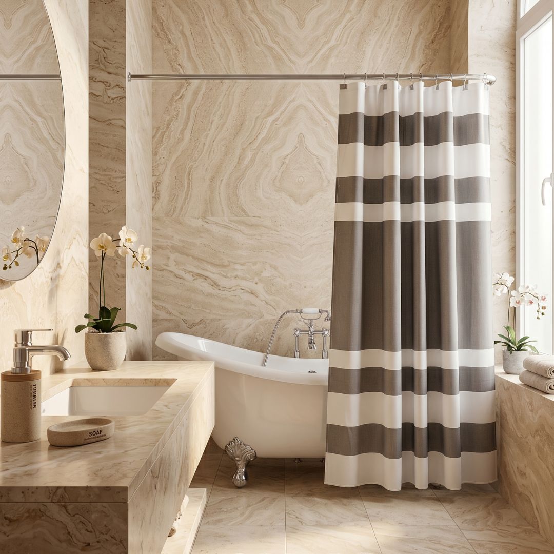 Cortina de Baño Natura