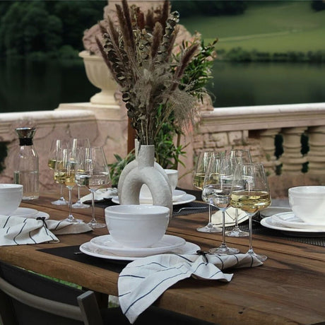 Juego 18 Piezas Lisboa Blanco