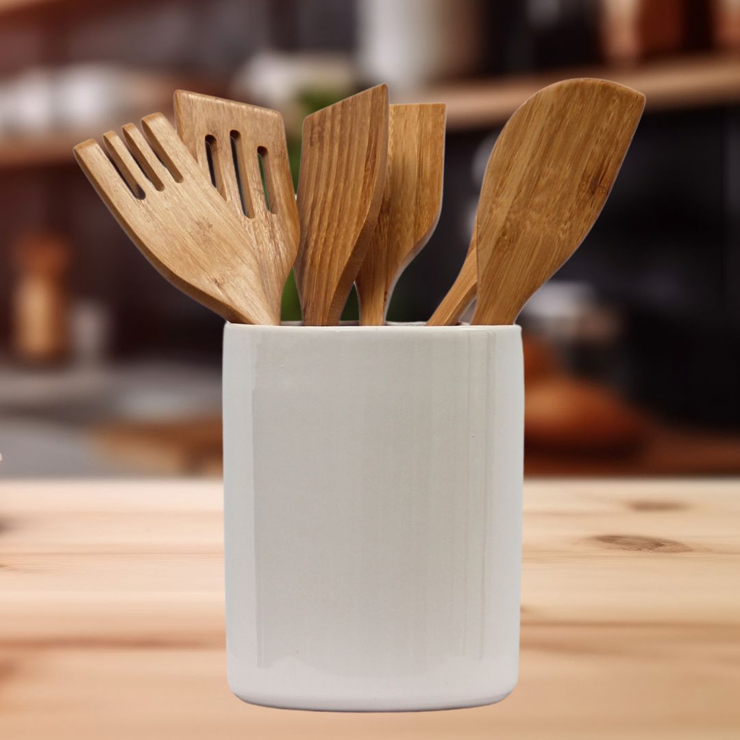 Pack 6 Utensilios Bamboo