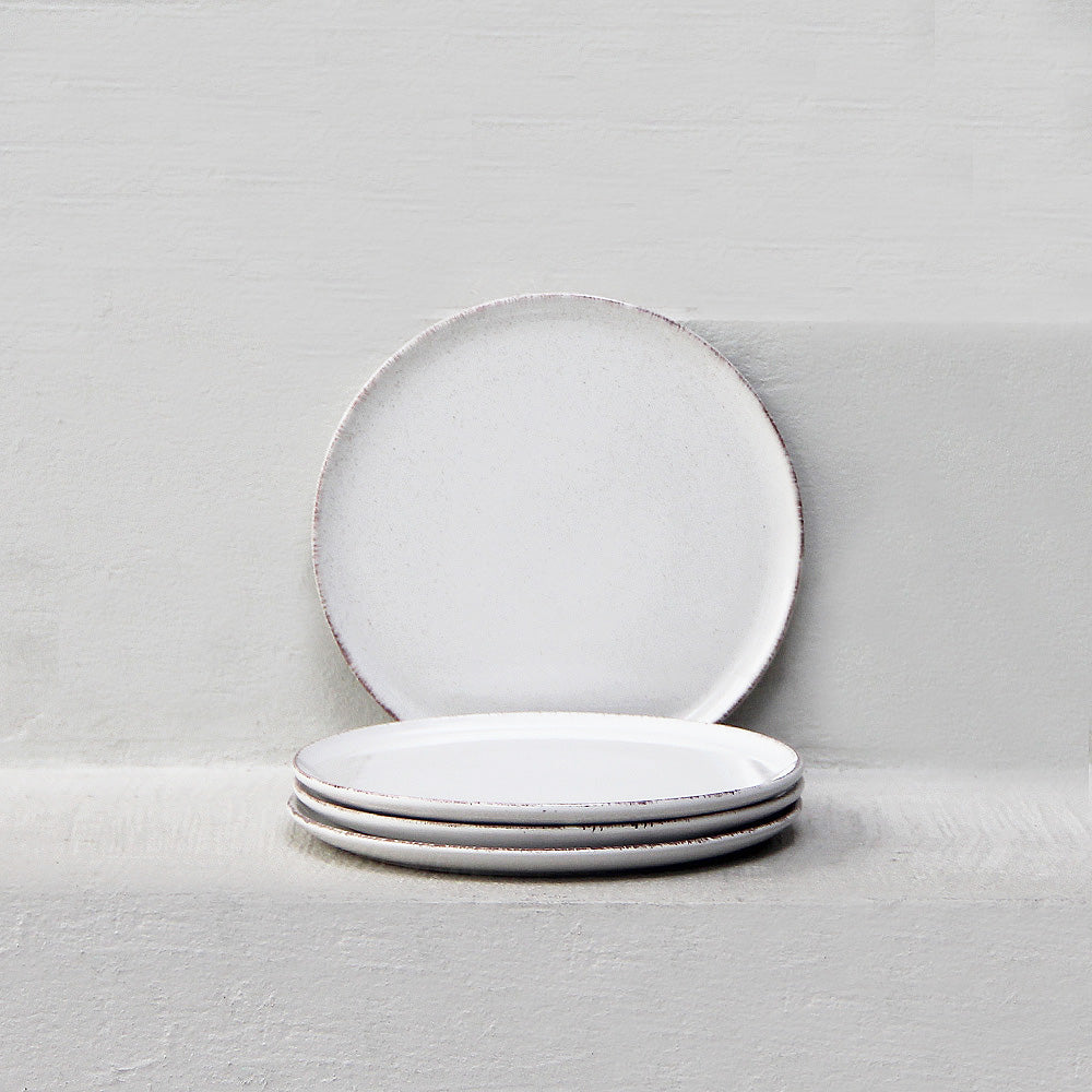 Pack 4 Platos Postre Positano Cream