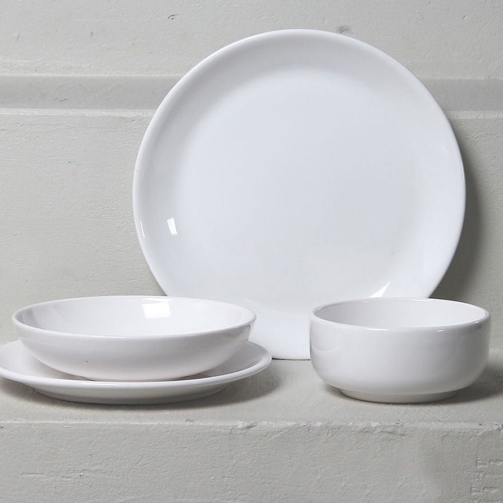 Juego 4 Piezas Daily Blanco