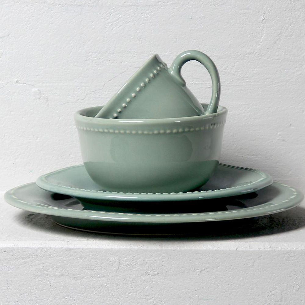 Juego 4 Piezas Queen Verde Aqua