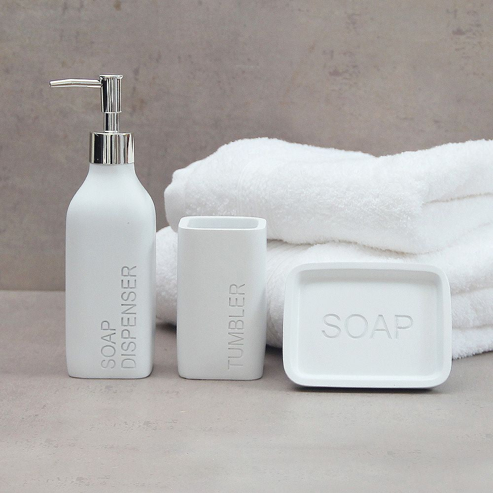 Set de Baño White x 3 Piezas