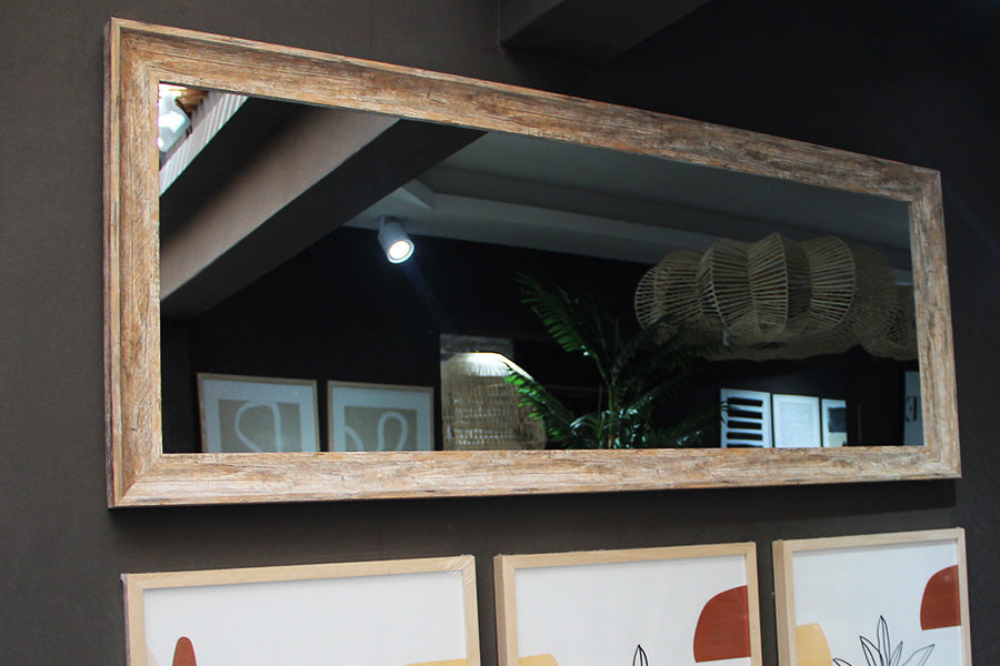 Espejo Madera Vintage 1,55x62 cm