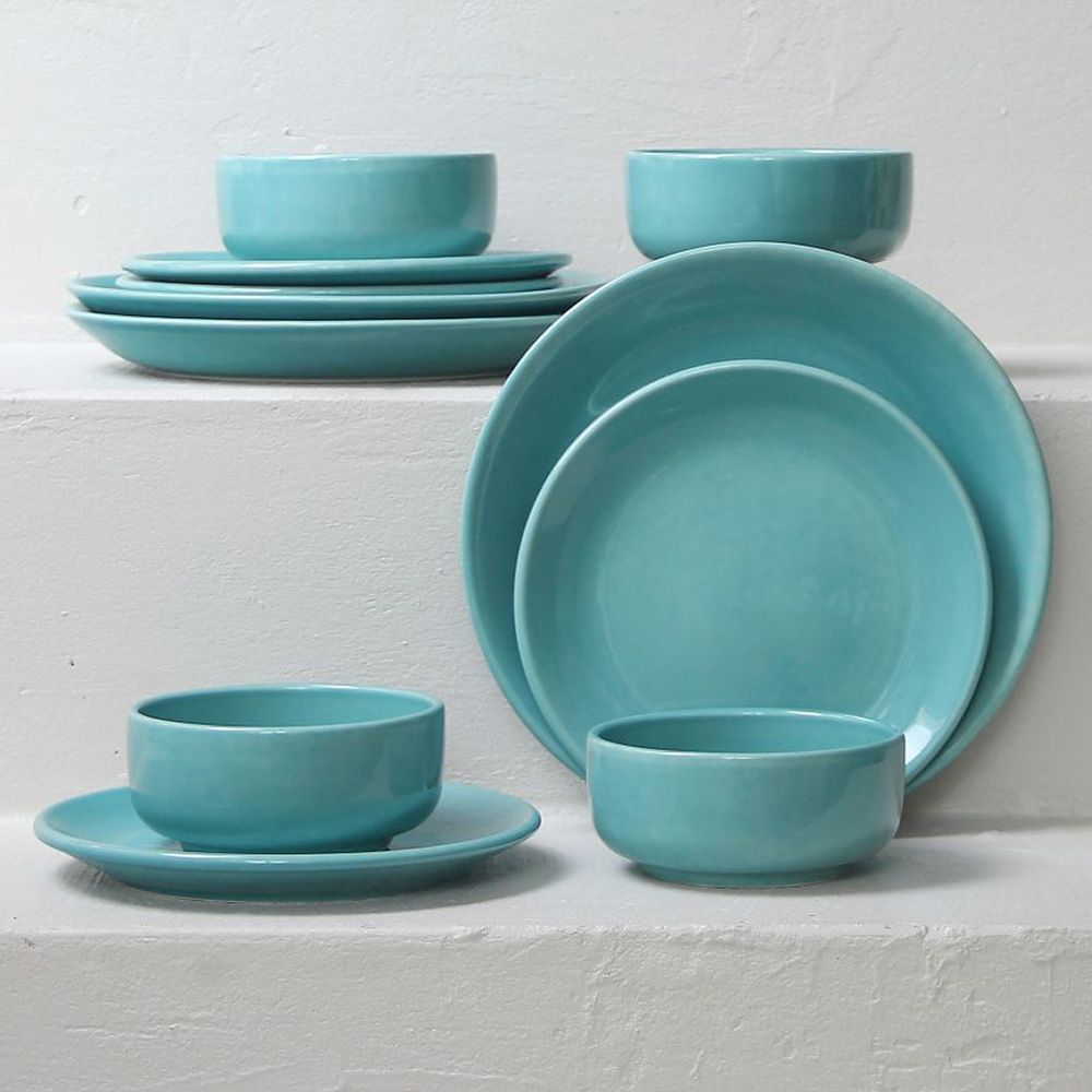 Juego 12 Piezas Daily Turquesa