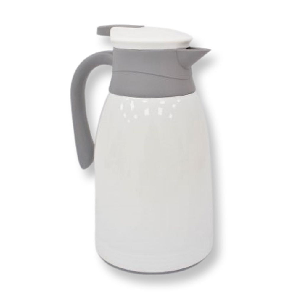 Termo Blanco con Gris