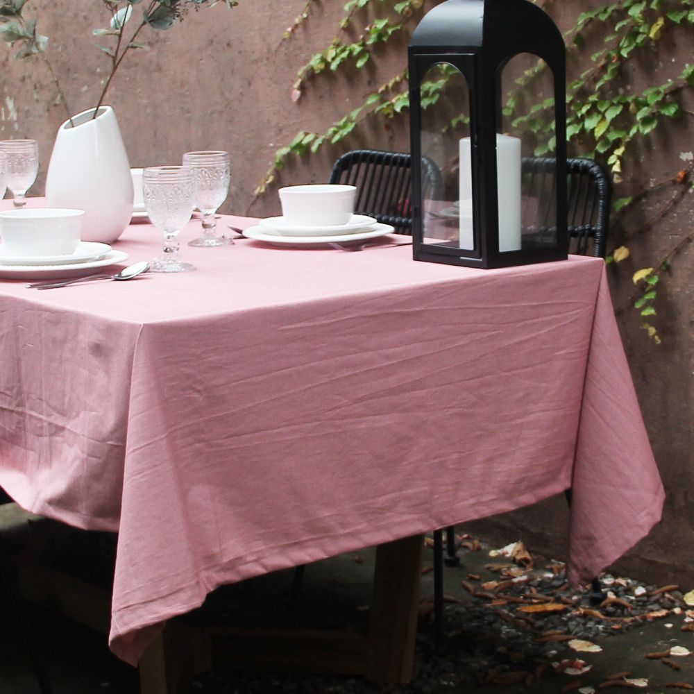 Mantel Rose Tusor 1,60x2,40 mts