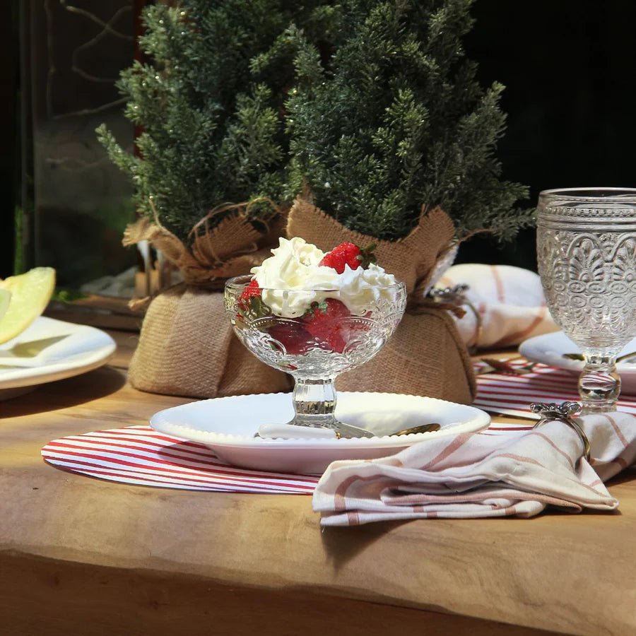 Pack 6 Copas Postre Hampton Transparentes