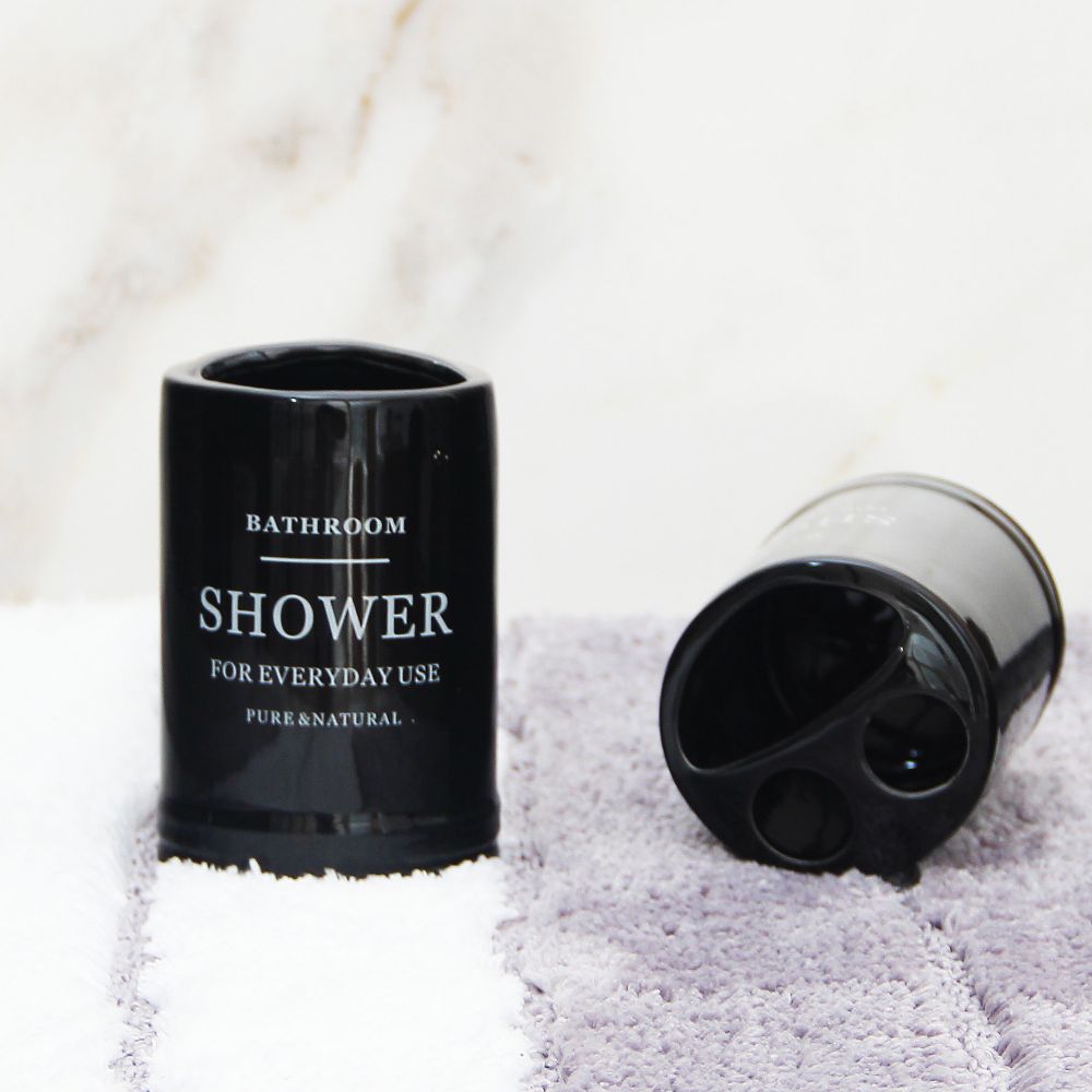 Portapasta Shower Negro