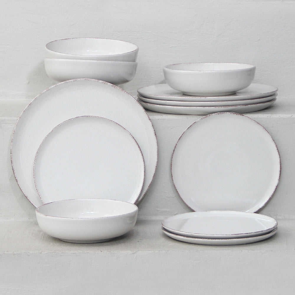 Juego 12 Piezas Positano Cream