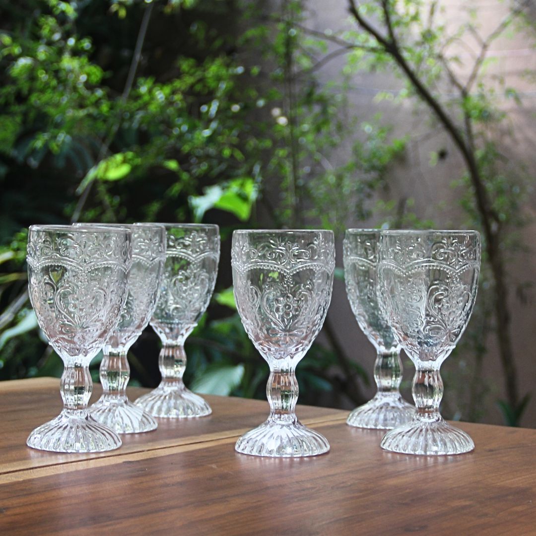 Pack 6 Copas Hampton Transparentes