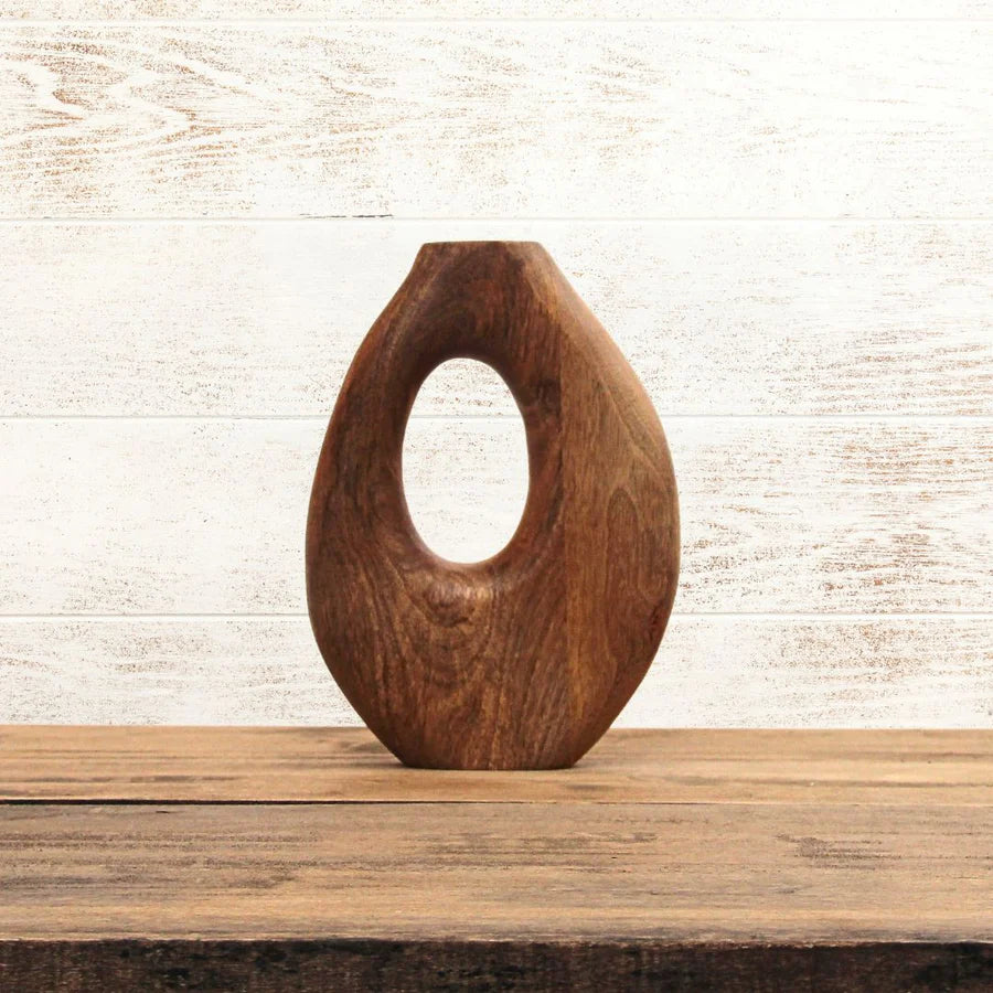 Pack 2 Piezas Florero Vind Grande/1 Ramo Yellow Lilac