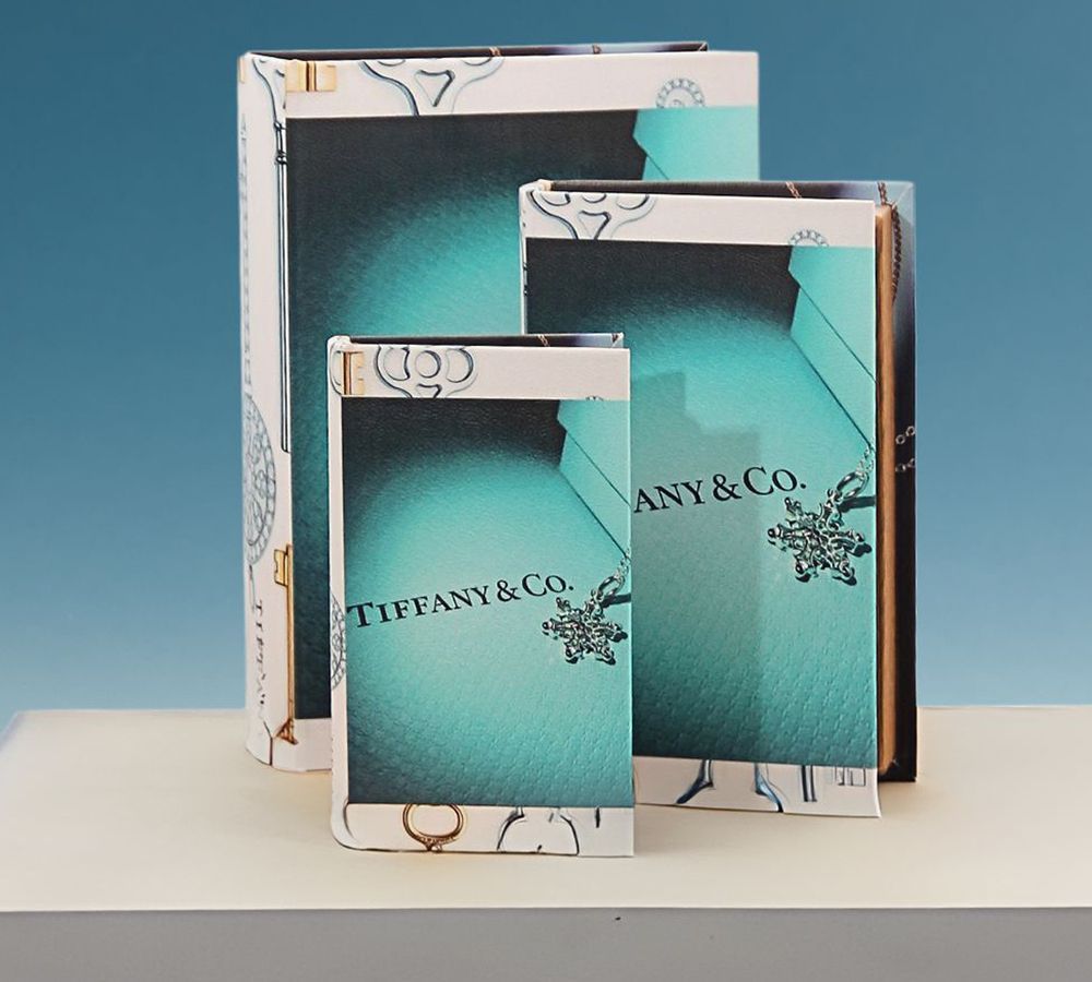 Caja Libro Tiffany Grande