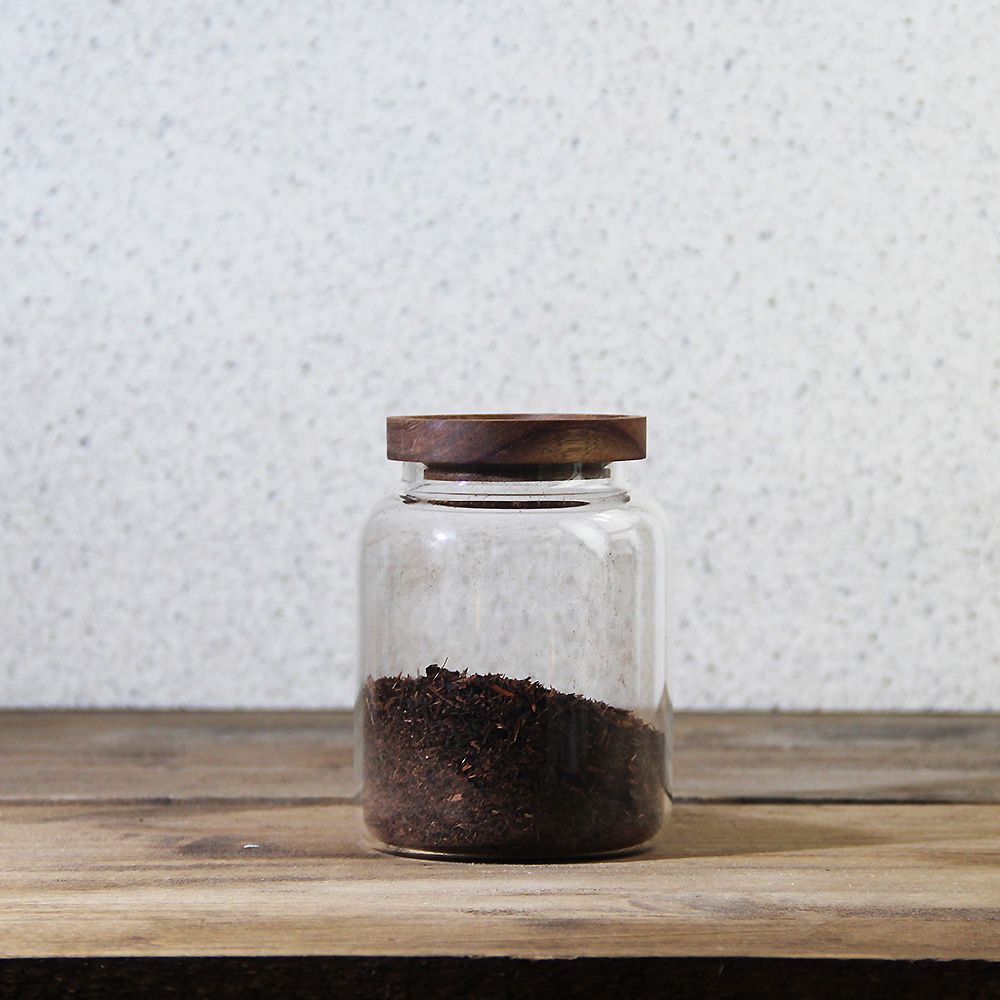 Frasco Vidrio Wood 1200 ml