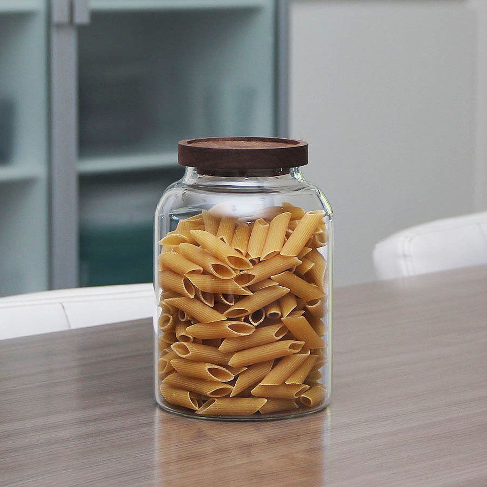 Frasco Vidrio Wood 1800 ml