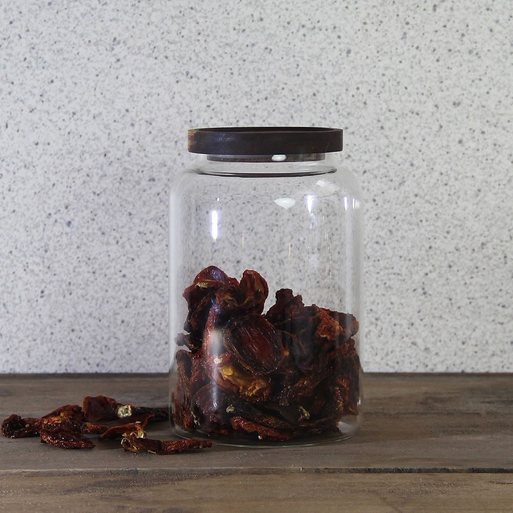 Frasco Vidrio Wood 2800 ml