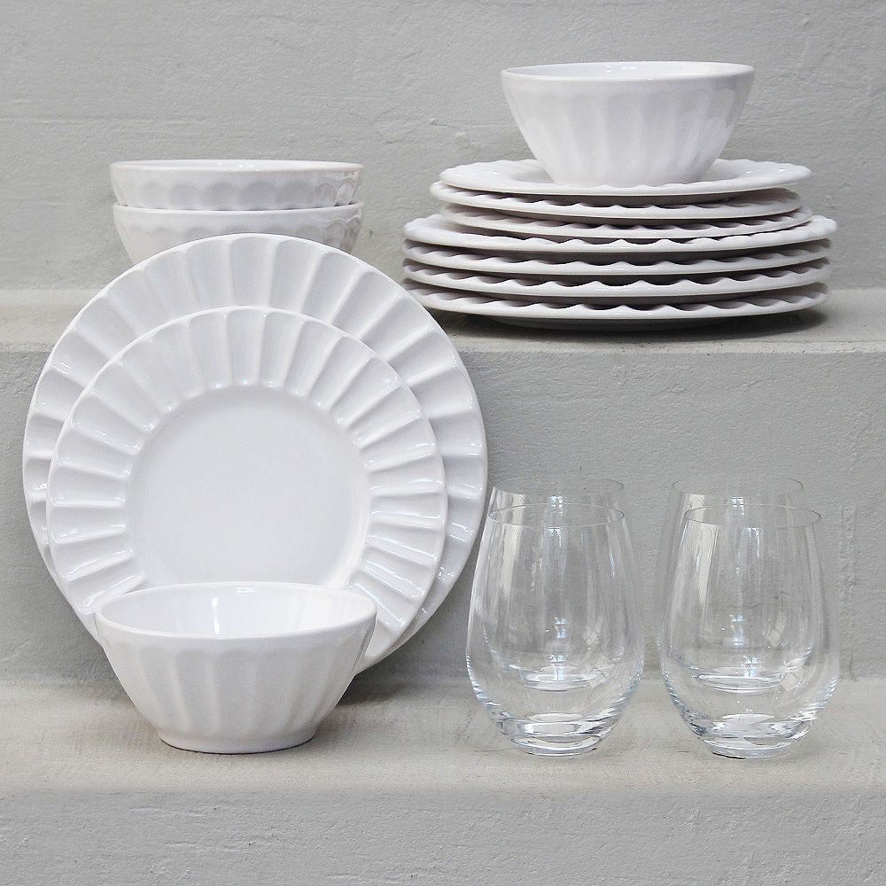 Juego 16 Piezas Facetado / Modena