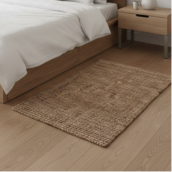 Alfombra de Yute Bucle 60 x 100 cm