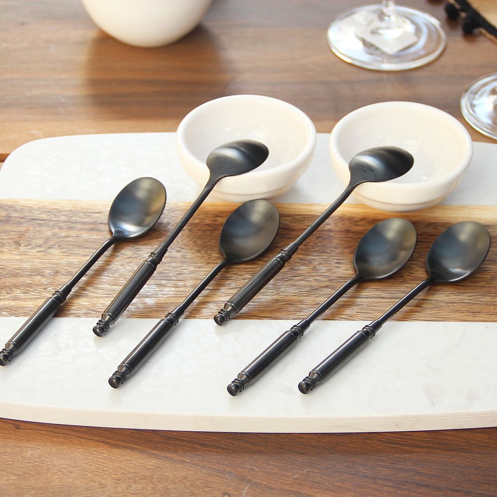 Cucharita Anet Black 15 cm