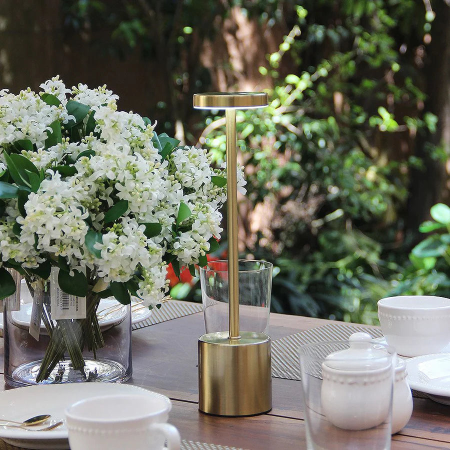 Pack 4 Lámparas Quebec Doradas