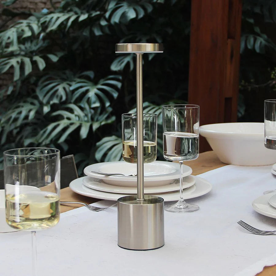 Pack 2 Lámparas Quebec Plata