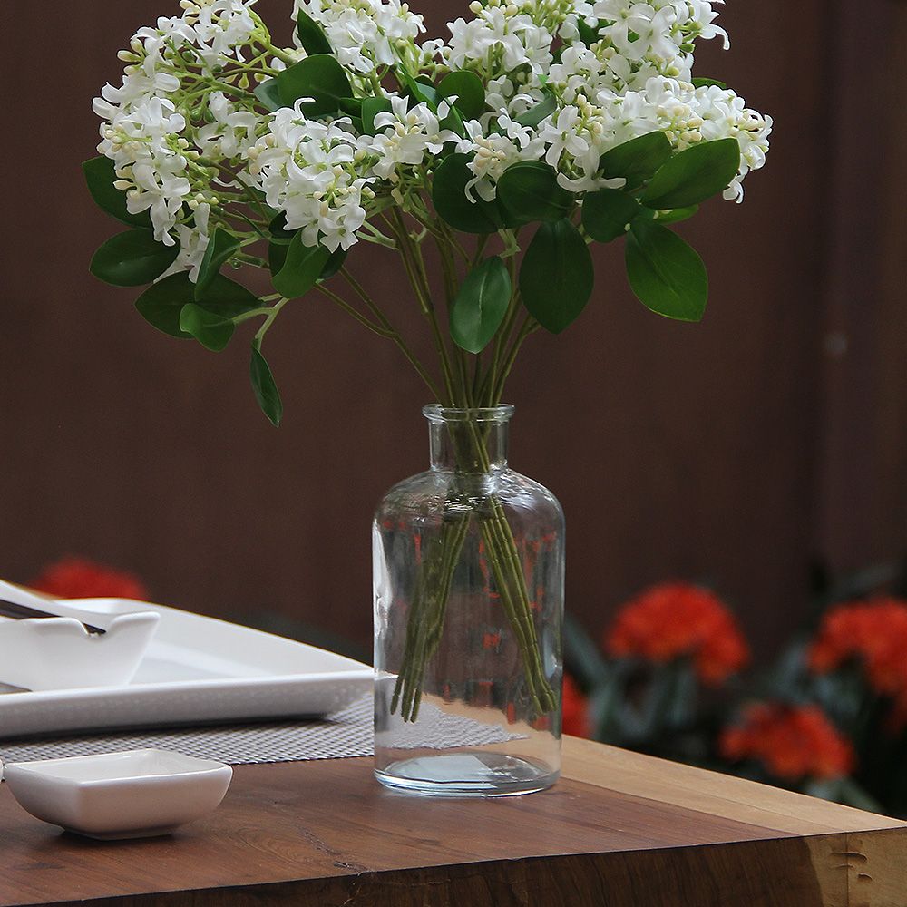 Botella Vidrio Florentine 16 cm