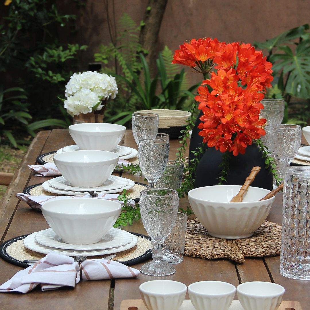 Plato Postre Facetado